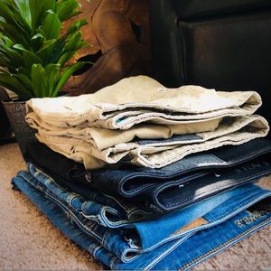 Men’s skinny jeans bundle AE + Levi 32/33